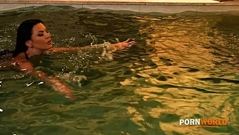 Busty MILF Ania Kinski Turns Sensual Massage Into Oiled Up DP Threesome GP3052