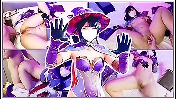 Mona From Genshin Impact Agree For Adult Vdieo Cuz She Really Need Some Mora!
