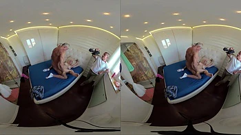 Kyra Hot Behind The Scenes VR Part One - Sloppy Creampie Into