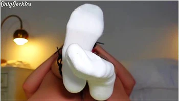 Tied Up In Socks & Tickled Till I Suck His Cock!