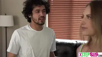 Teen stepsister Kyler Quinn interrupted VR game to have fun herself