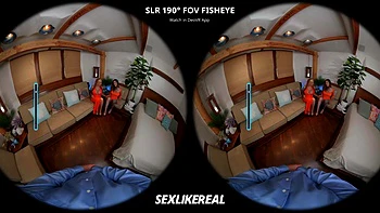 [Cock-Hero-VR-PMV] Small VS Huge Tits