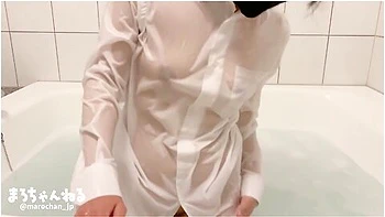 Max Sex - 密着混浴ローション風呂全身ヌルヌルて感度max! 生ハメ立ちハックsex 素人/ハイスリ/手コキ/ハメ撮り/個人撮影/まろちゃんねる