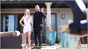 Busty Blonde Mature Alix Lynx Covered In Cum