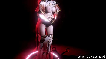 3D Cute Cosplay Slut Wearing Hot Lingerie Got Fucked so Hard