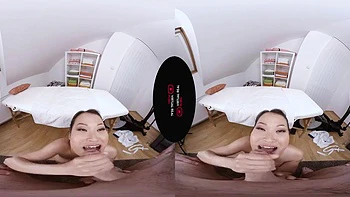 Asian anal massage: Doggy, Cowgirl  Pov VR Porn