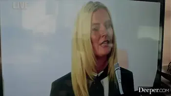 Deeper. Latex-wearing Avery & Vanna have intense threesome