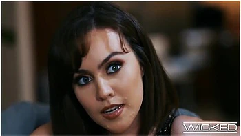 Hot Busty Milf Gives Her Boytoy A Hot Footjob