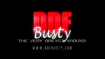 Babe Sapphire IN fishnet lingerie