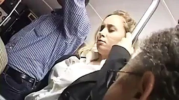 Aiden Starr bus groped by asian: Blowjob, Doggy  Cowgirl Porn