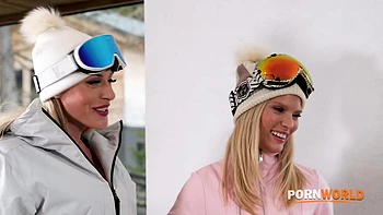 Snowboarding Sluts Brittany Bardot And Candee Licious Enjoy BBC Strap On And Fisting Fun - Chapter 1 - GP3021