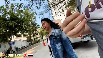 JohnTronX - Hot Asian babe takes that hard cock in many different positions: Porn