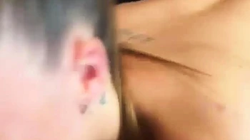 Italian slut get two loads of cum after shagging two guys li