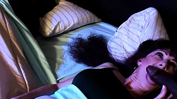 Old Mature Wife Alexandra Silk get Interracial Fuck