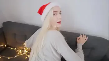 Cute Girl Makes a Great Gift on Christmas!