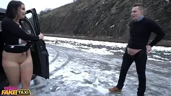 Female Fake Taxi Big Breasted Sofia Lee is Caught with Sex Toys on her Backseat