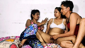 Filthy Indian Threesome Sex With Swinger Couple