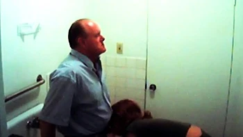 Filthy office whore sucks boss