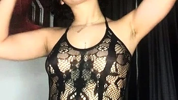 Strawbootyy Onlyfans Black Lingerie Twerking Nude Video