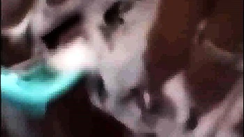 Stepmom lets me watch as she shaves her cunt