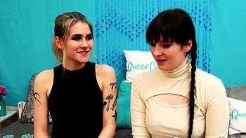 QueerCrush interview with Adalind Gray and Amelia Ivory