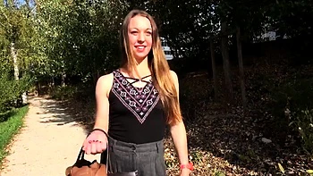 pretty chick gets assfucked in front of her bf