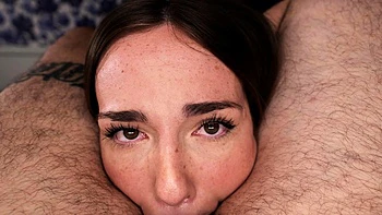 BJRAW Freckle faced Tess Thompson gets a facial