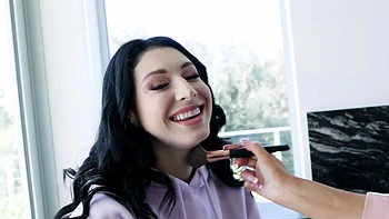 Tattooed Hottie Raven Lane Having BTS Bathroom Sex