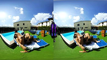 PURITYVR Three lesbian goddesses with Guilia, Benny, and Ale