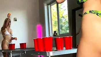 Ambitious Sweating Brunette Burch twins XXX