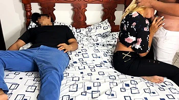 Movie Night with My Friend and His Girlfriend Who Turns Me