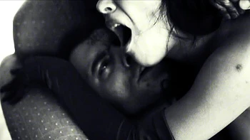 Extreme amateur pov blowjob with brunette babe