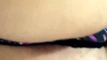 Hot amateur teen in a private show masturbating with a dildo
