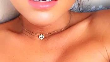 Blonde With Natural Big Boobs Loves Putting A Toy In Her