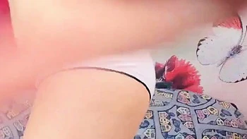 Amateur Cute Chick Strips and Masturbates on Cam