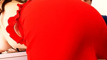 Sexy redhead babe hardcore anal drilled