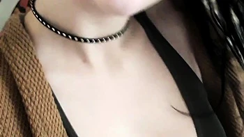 Small titted brunette amateur anal nailed at home