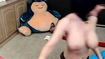 Big boobs milf masturbates with her dildo