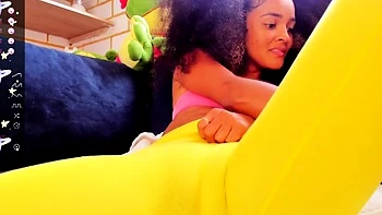 Hot Black Maid Does Some Webcam Black and Ebony