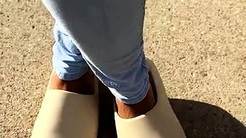 Foot fetish and masturbation