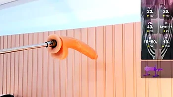 Stacked brunette goes solo toys and masturbation