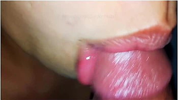 Pinay Close-up Blowjob - (cumshot, Sensual, Edging)