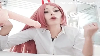 Joi Chainsaw Man Power Cosplay With Alexis Texas