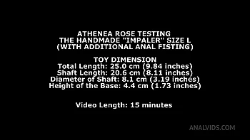 Daniela Garcia Testing The Handmade Impaler Size L (With Additional