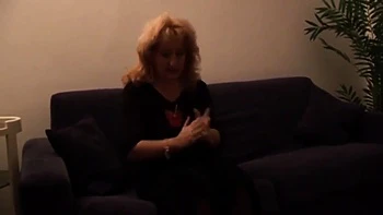 Blonde Milf Has A Real Big Cock Inside Her Pussy