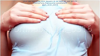 日本人女性のおっはいマッサーシ Boobs Massage Nipple Orgasm