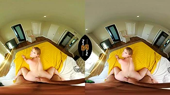 Grilfriend sister: Blowjob, Doggy  Cowgirl VR Porn