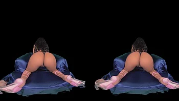 Twerk & Squirt - Petite Ebony Asshole [Re-mastered]