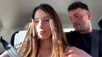 POV sex on the Uber with b. Nicols