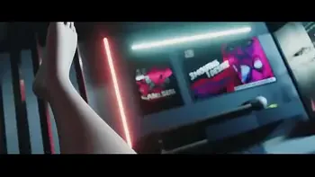Cyberpunk 2077: Hungry lesbians having sex with a futanari